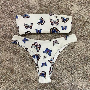 Shein Butterfly Bathing Suit